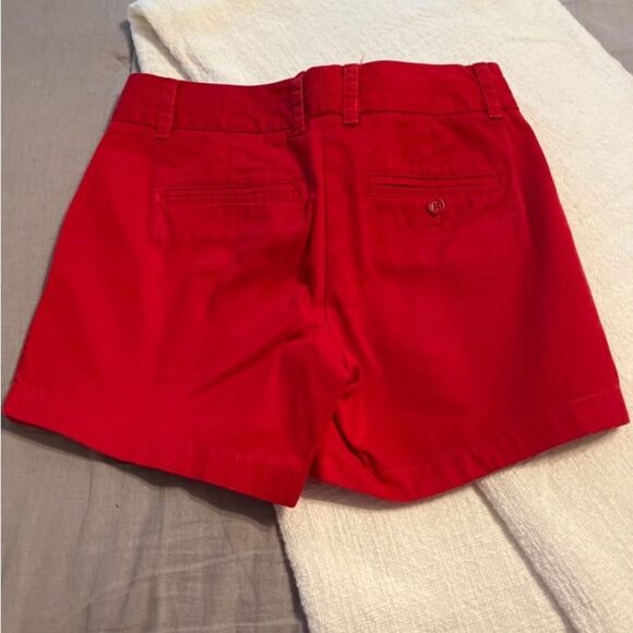 J Crew Deep Red Chino Shorts Size 0 NWOT - Picture 5 of 8